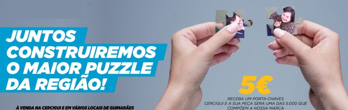 :: CERCIGUI CONSTRÓI O MAIOR PUZZLE DA REGIÃO ::