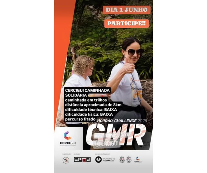 :: CERCIGUI CAMINHADA SOLIDÁRIA – GUIMARÃES CHALLENGE 2025 ::