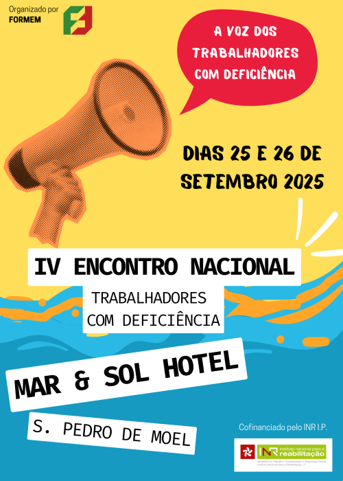 ::IV ENCONTRO NACIONAL DE TRABALHADORES COM DEFICIÊNCIA::